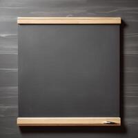 enkel svart whiteboard i de klassrum foto