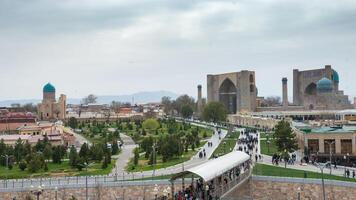 visningar av samarkand. uzbekistan foto