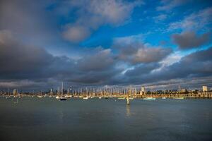 stadsbilder av melbourn. victoria. Australien foto