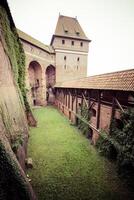 de slott malbork i polen foto