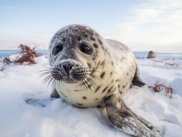 täta i vinter- sagoland foto