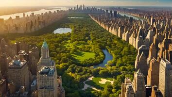 central parkera i ny york foto