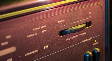 radio frekvens inställning kontrollant foto