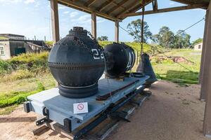 gammal krigstid bunkra. fort lytton, Brisbane, queensland, Australien. foto