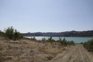 sjö las mayoralas, periana, Spanien foto