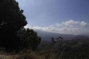 reservoar, lagring vatten, Malaga, Spanien foto