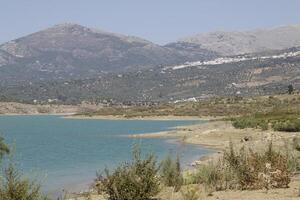 sjö las mayoralas, periana, Spanien foto