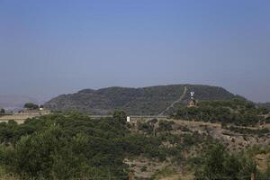 reservoar, lagring vatten, Malaga, Spanien foto