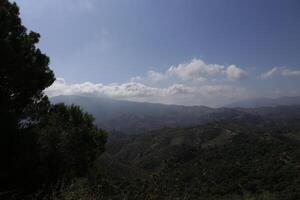 reservoar, lagring vatten, Malaga, Spanien foto