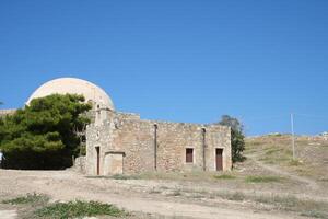 slott i rethymnon, Kreta, grekland foto