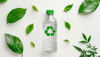 miljövänligt återvinningskoncept foto