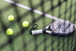 ukraina kyiv - Mars 30, 2024. padel racket, adidas, foto