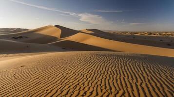 majestätisk sand öken- landskap och bakgrund stock Foto bild