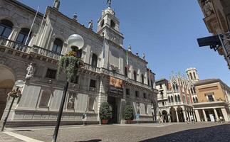 padova Italien 17 juli 2020 hålighet fyrkant i padua Italien foto