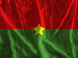 Burkina faso flagga med textur foto