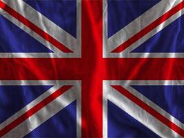 bra storbritannien flagga med textur foto