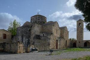 antik samling byggnad och arkeologisk och ikoniska museum kloster av st. barnabas i norr cypern 2 foto
