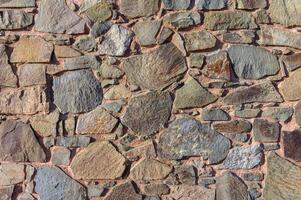 väggar tillverkad av sten , sten bakgrund. hög kvalitet Foto