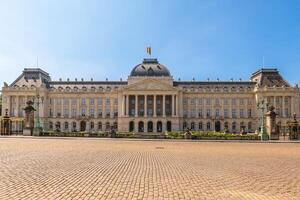kunglig palats av Bryssel, palais kunglig de bruxelles, belägen i Bryssel, belgien foto