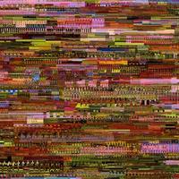 gul unik glitch texturerad signal abstrakt abstrakt pixel glitch fel foto