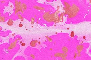 abstrakt bläck bakgrund. vinter rosa marmor bläck pappersstrukturer på vit akvarell bakgrund. tapeter för webb och speldesign. foto