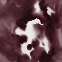 mörk choklad lila abstrakt akvarell gradient färg grunge textur stroke. foto
