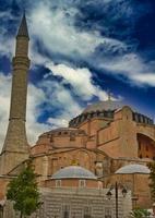 hagia sophia, den kristna patriarkala basilikan, den kejserliga moskén och museet i istanbul, Turkiet foto