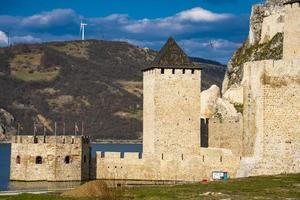Golubac fästning i Serbien
