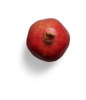 rött äpple isolerad frukt med skiva och blad isolerade och samling grönsaker på en vit foto