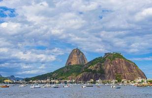 sugarloaf berget pao de acucar panorama rio de janeiro Brasilien.