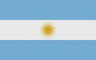 illustration av den nationella flaggan i Argentina foto