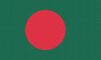 illustration av Bangladeshs nationella flagga foto