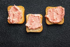 smorrebrod smörgås lodda löjrom kaviar måltid mellanmål foto