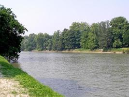 river po i turin foto