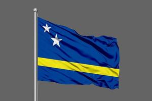 curacao viftande flagga foto