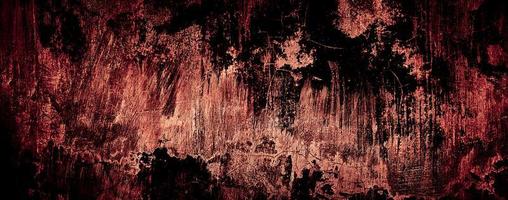 mörkröd abstrakt textur grungy bakgrund av gamla väggen foto