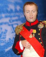 London, Storbritannien, 2014 - Napoleon vaxstaty i naturlig storlek i Madame Tussauds museum. london foto