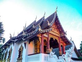 tempel i chiang mai. foto