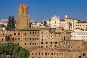 Trajanmarknaden i Rom, Italien foto