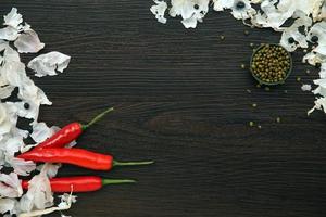 chili och kryddor foto