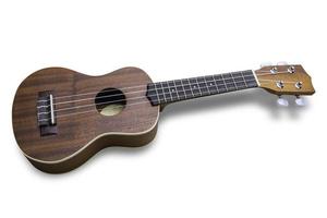 vintage ukulele på vit isolerade. foto