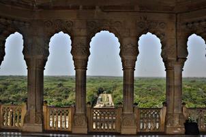 gammal indisk arkitektur. antik forntida arkeologi i asien, Indien. foto