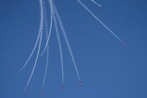 snowbirds akrobatiska flygteam foto