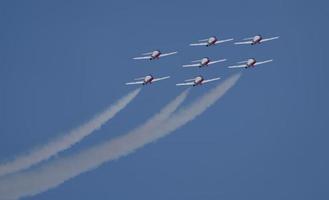 snowbirds akrobatiska flygteam foto