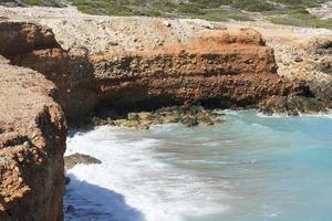 havet och bergen på Kreta. foto