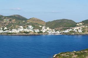 havet och bergen på Kreta. foto