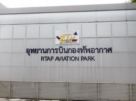don muang bangkokthailand18 augusti 2018 rtaf aviation park den 18 augusti 2018 i thailand. foto