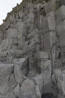 Reynisfjara strand, södra island foto