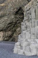 Reynisfjara strand, södra island foto