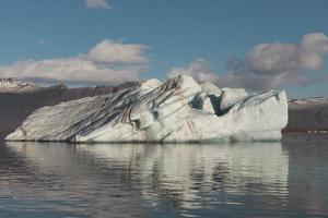 jokulsarlon glaciärlagun, island foto